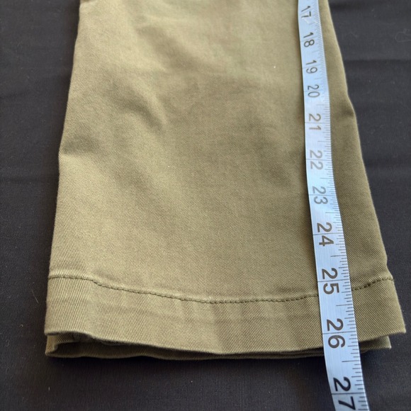 J Crew Olive Green Cargo Pants Relaxed Fit Utility Pockets Casual Size 4 - Picture 11 of 11